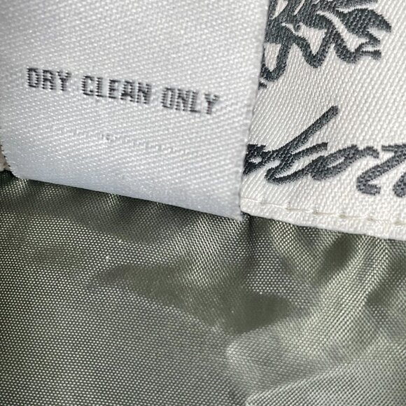 Vintage BB Dakota Cotton Blend Tweed Empire Waist Twee Coat Green Academia S - Picture 12 of 13